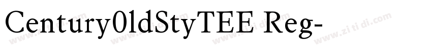 Century0ldStyTEE Reg字体转换